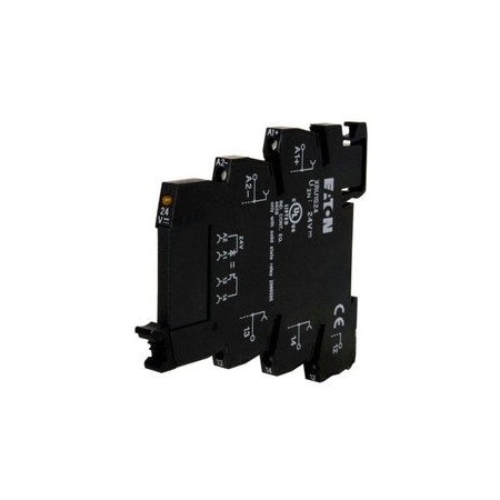 Eaton DIN Rail, Power Relay, 6 A, Screw XRU1D24U
